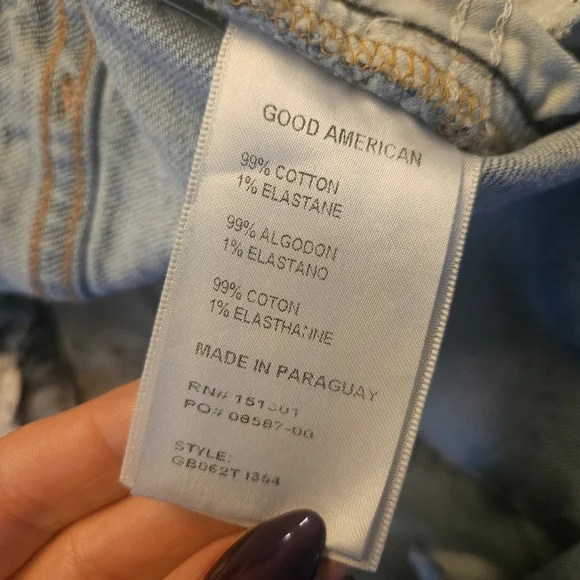 Good American Good Boy Split Hem - Picture 10 of 13